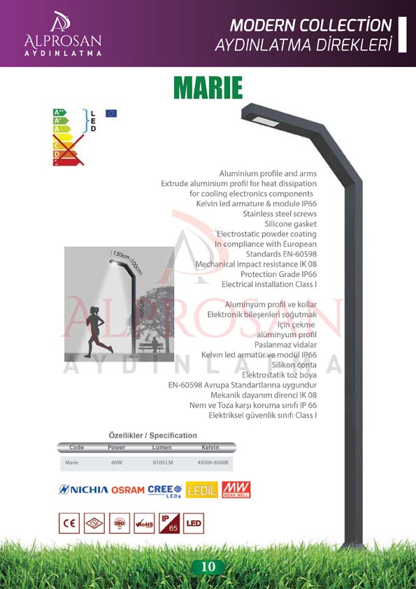 Modern Collection Aydınlatma Direkleri