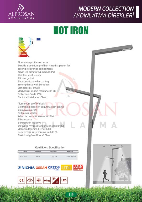 Modern Collection Aydınlatma Direkleri