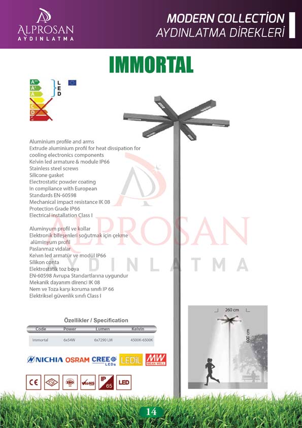 Modern Collection Aydınlatma Direkleri