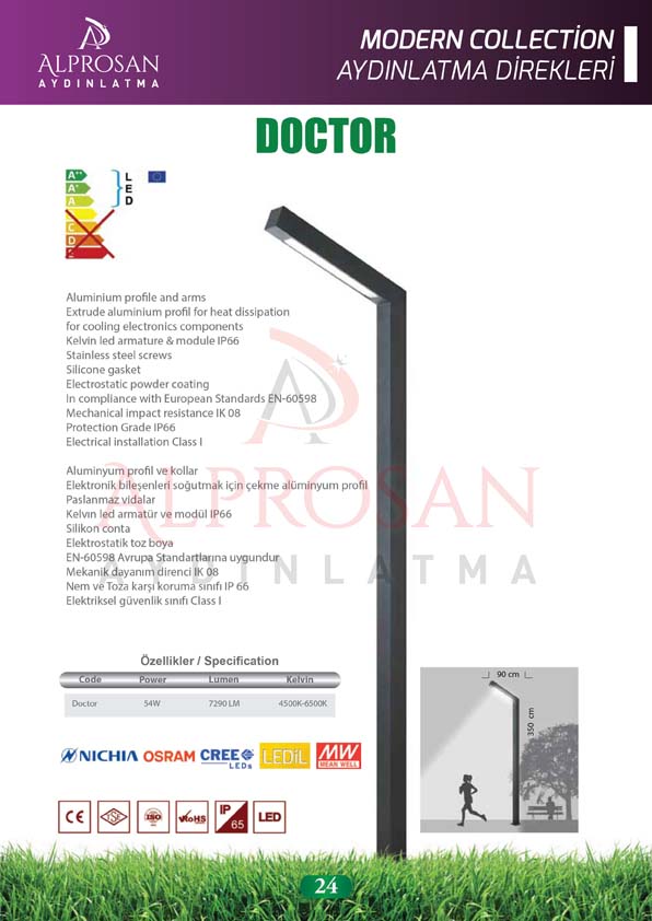 Modern Collection Aydınlatma Direkleri