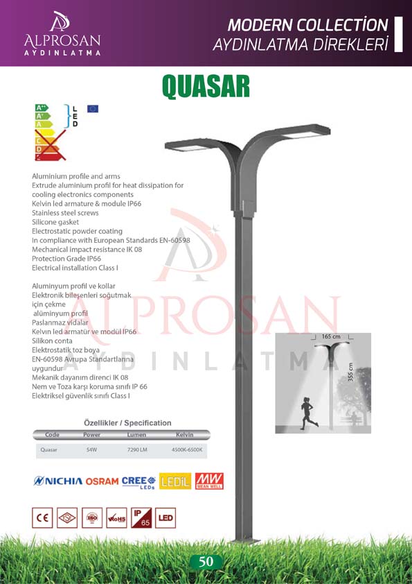 Modern Collection Aydınlatma Direkleri