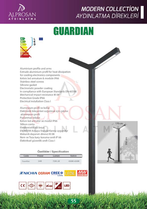 Modern Collection Aydınlatma Direkleri