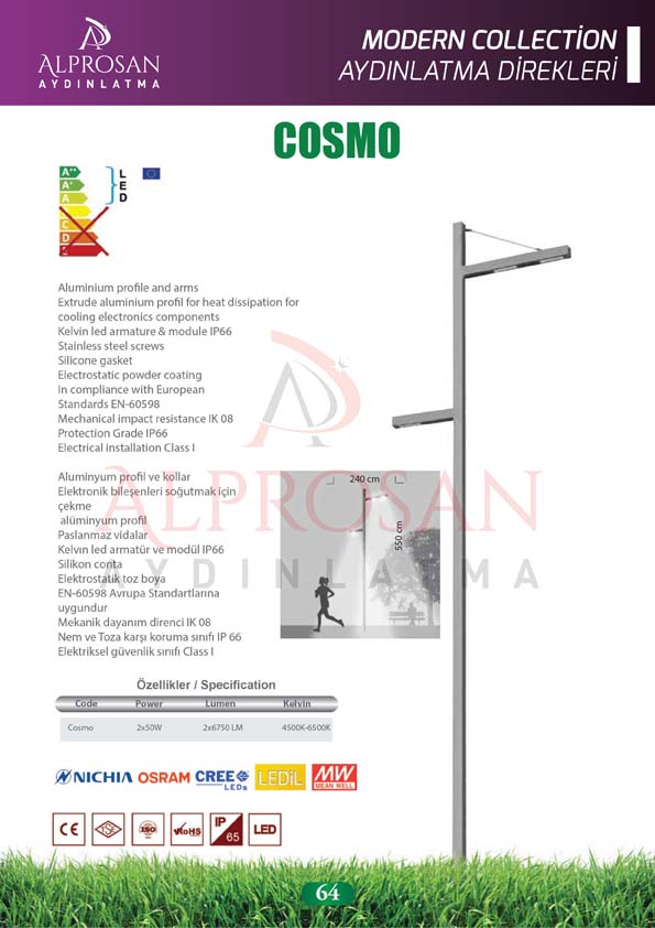 Modern Collection Aydınlatma Direkleri