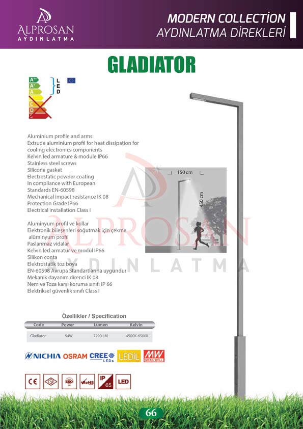 Modern Collection Aydınlatma Direkleri