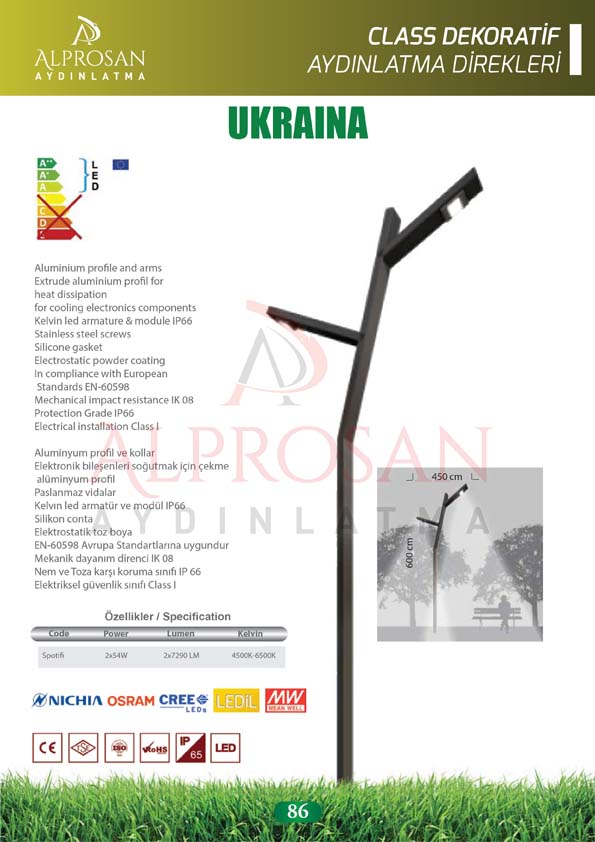 Modern Collection Aydınlatma Direkleri