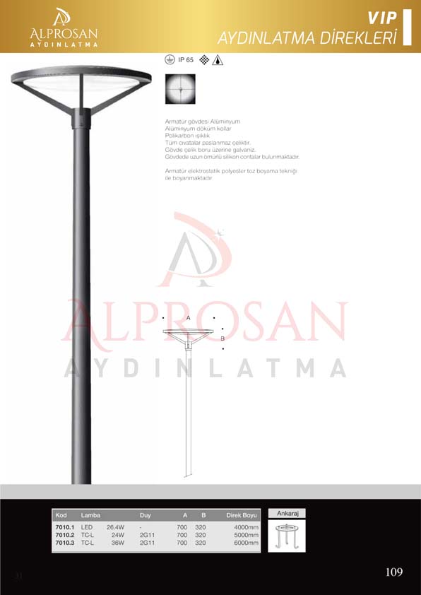 VIP Collection Aydınlatma Direkleri