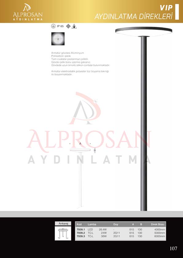 VIP Collection Aydınlatma Direkleri