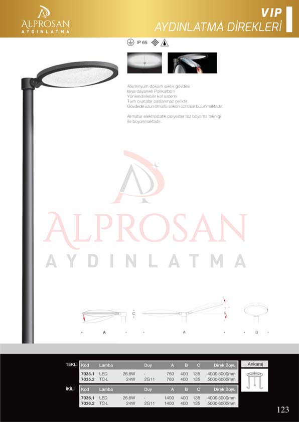 VIP Collection Aydınlatma Direkleri