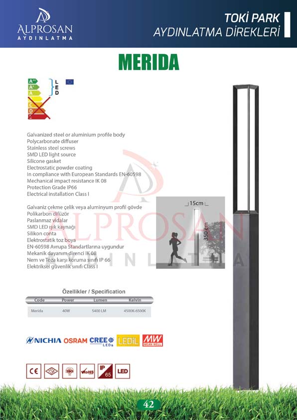 TOKİ, Emlak Konut Çevre Şehircilik Proje Aydınlatma Direkleri