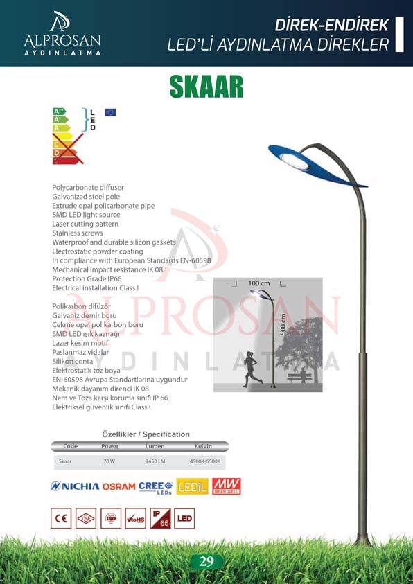 Direk ve Endirek Ledli Direkleri