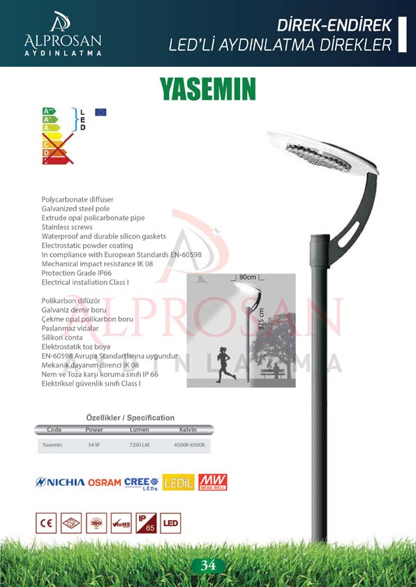 Direk ve Endirek Ledli Direkleri