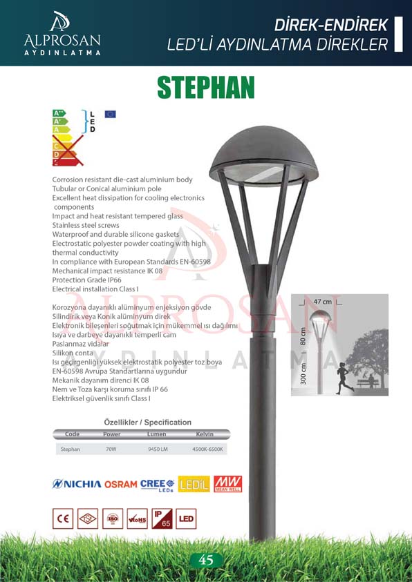 Direk ve Endirek Ledli Direkleri