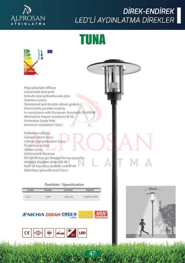 Direk ve Endirek Ledli Direkleri