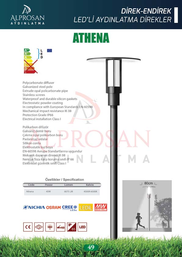 Direk ve Endirek Ledli Direkleri