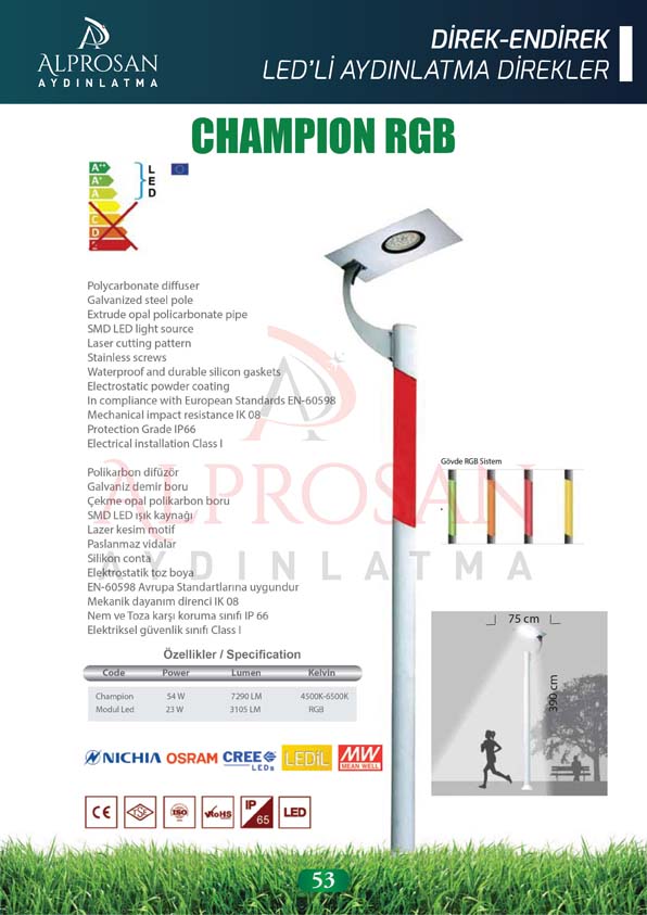 Direk ve Endirek Ledli Direkleri