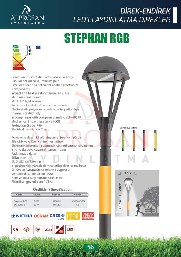 Direk ve Endirek Ledli Direkleri