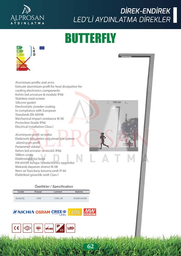 Direk ve Endirek Ledli Direkleri