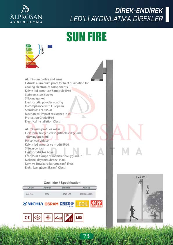 Direk ve Endirek Ledli Direkleri