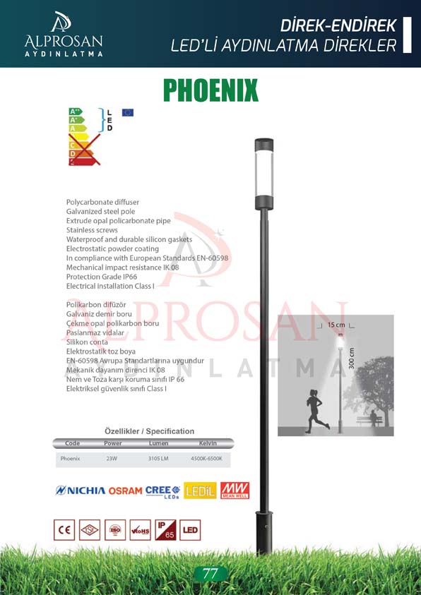 Direk ve Endirek Ledli Direkleri