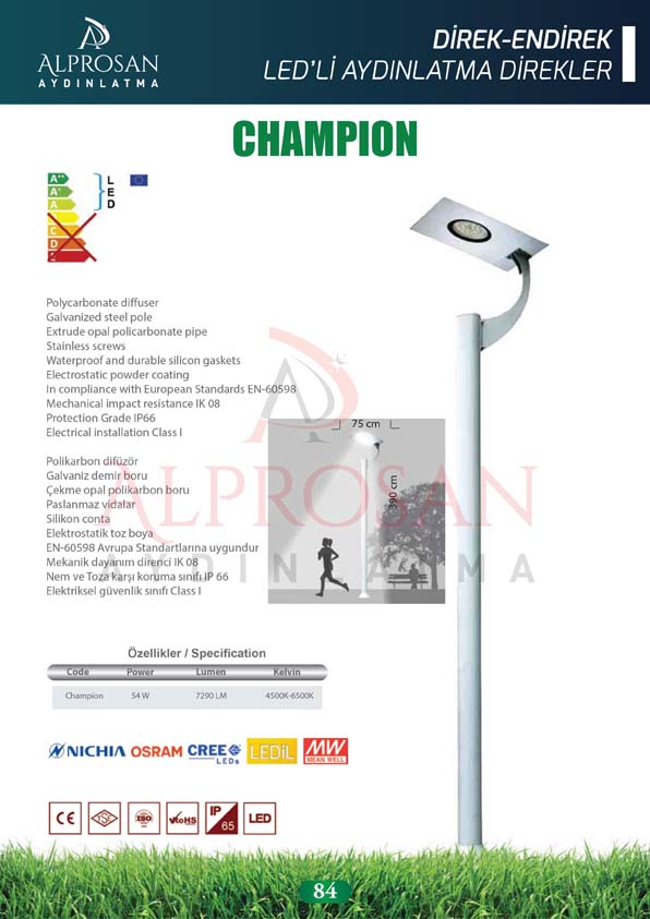 Direk ve Endirek Ledli Direkleri