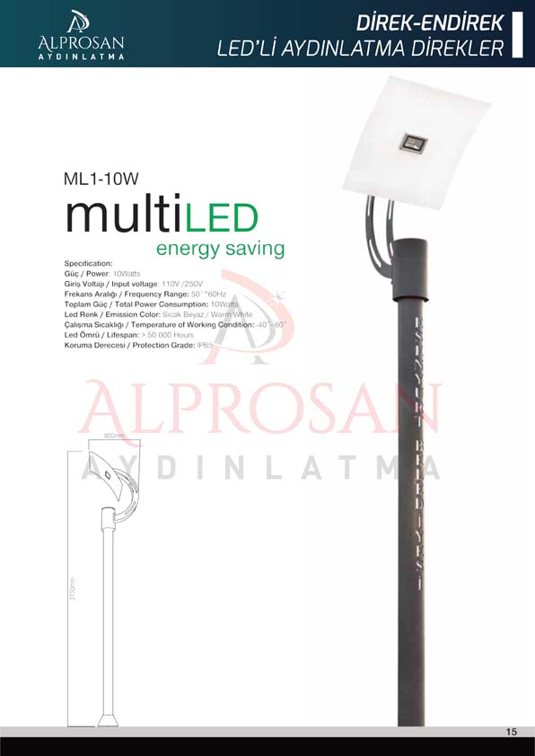 Direk ve Endirek Ledli Direkleri