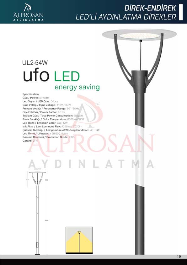 Direk ve Endirek Ledli Direkleri