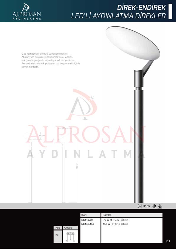 Direk ve Endirek Ledli Direkleri