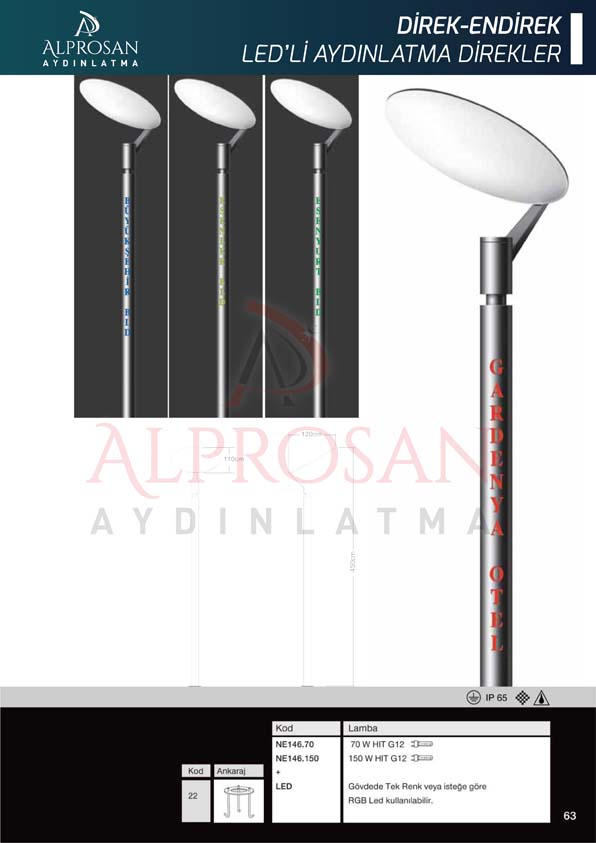 Direk ve Endirek Ledli Direkleri