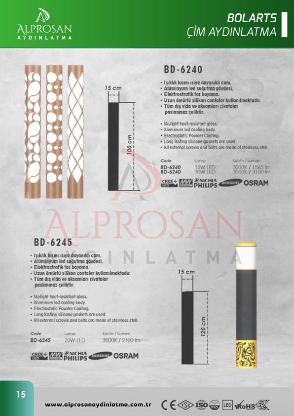 Bolart – Çim Aydınlatma