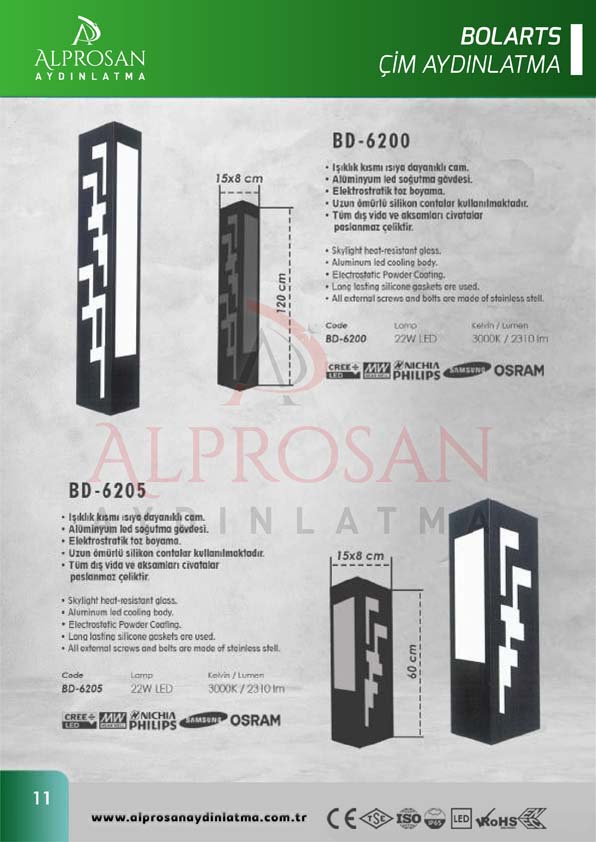 Bolart – Çim Aydınlatma