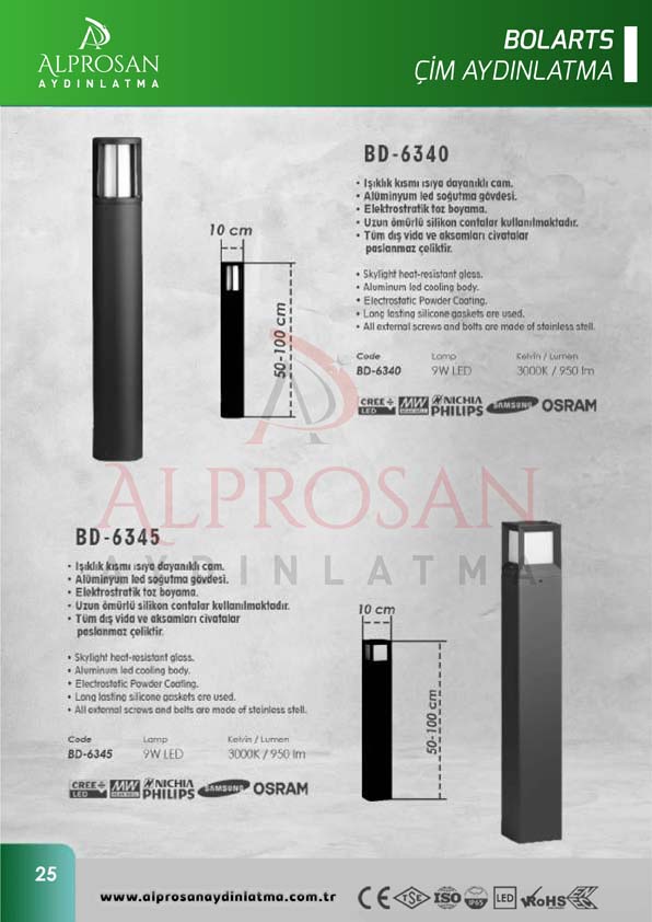 Bolart – Çim Aydınlatma