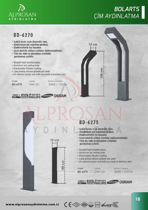 Bolart – Çim Aydınlatma