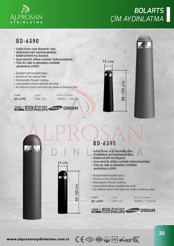 Bolart – Çim Aydınlatma