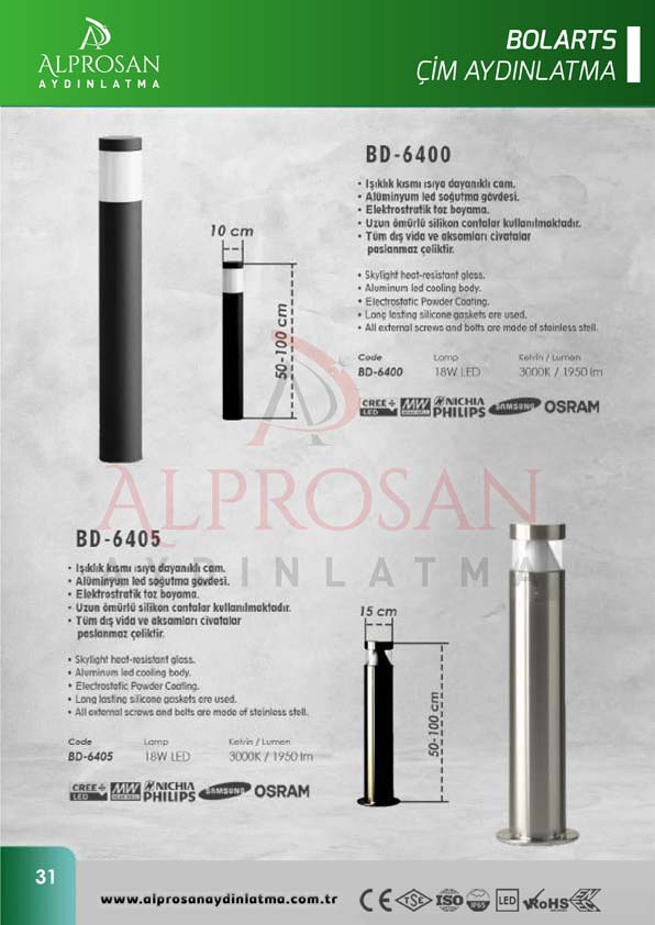 Bolart – Çim Aydınlatma