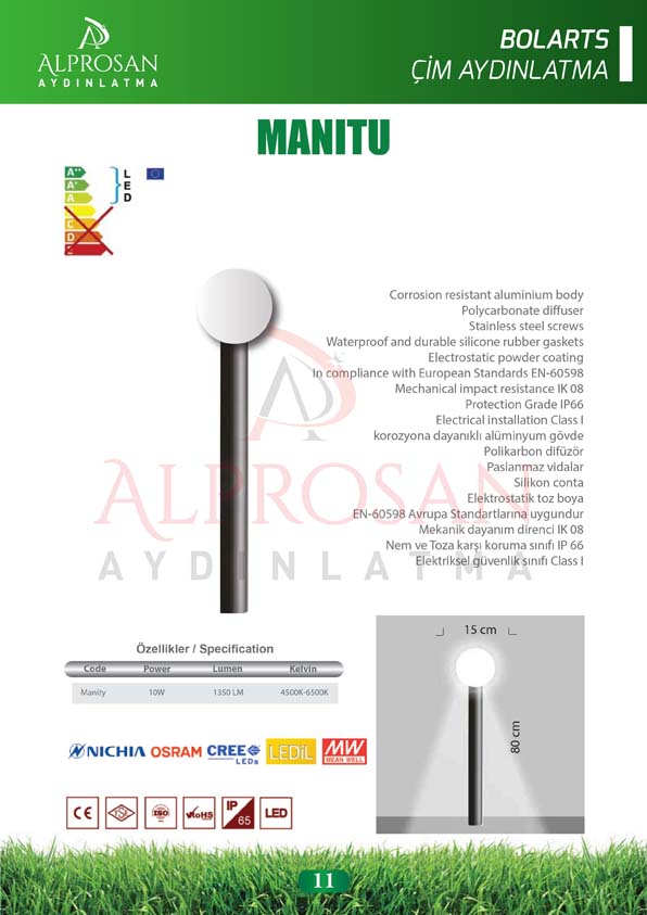 Bolart – Çim Aydınlatma