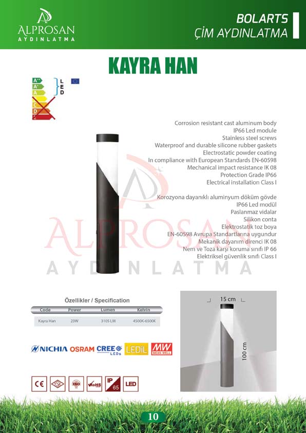 Bolart – Çim Aydınlatma