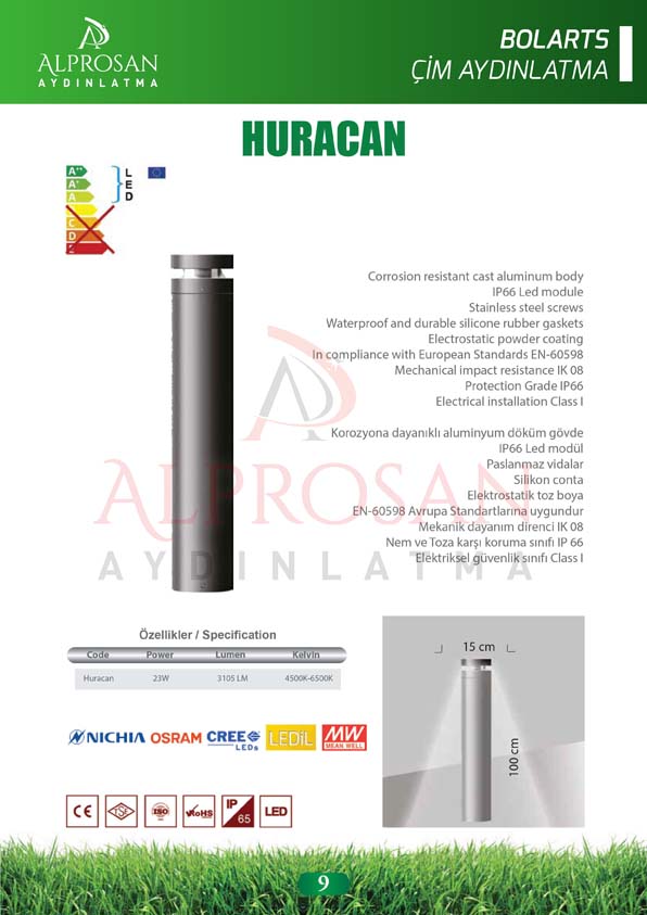 Bolart – Çim Aydınlatma