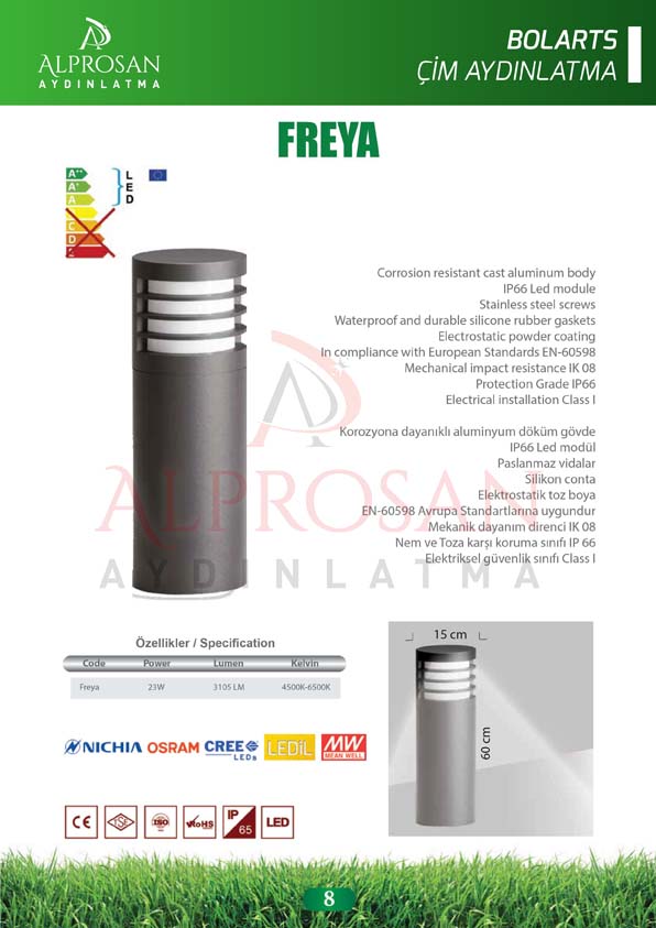 Bolart – Çim Aydınlatma