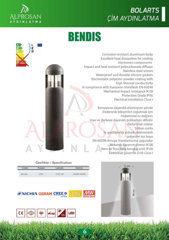 Bolart – Çim Aydınlatma