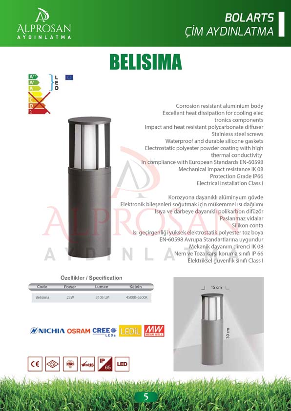 Bolart – Çim Aydınlatma