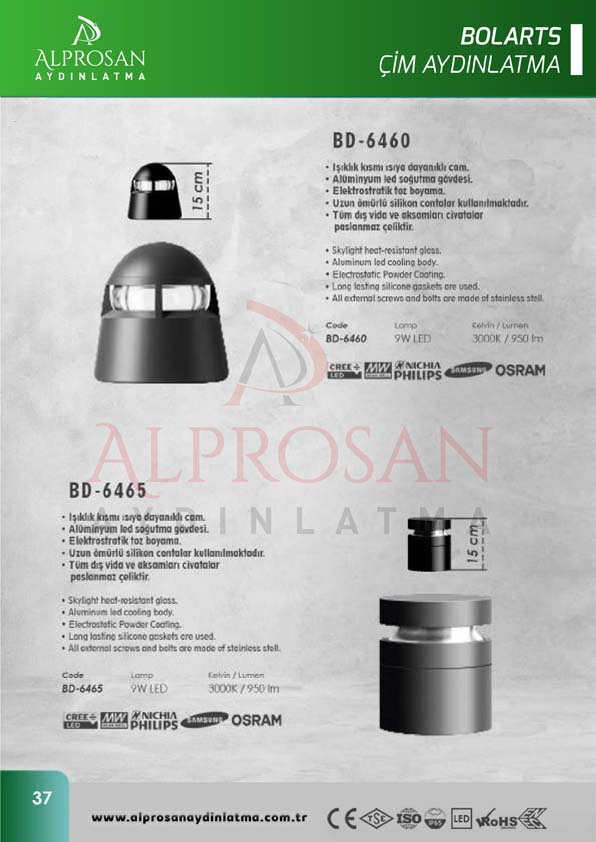 Bolart – Çim Aydınlatma