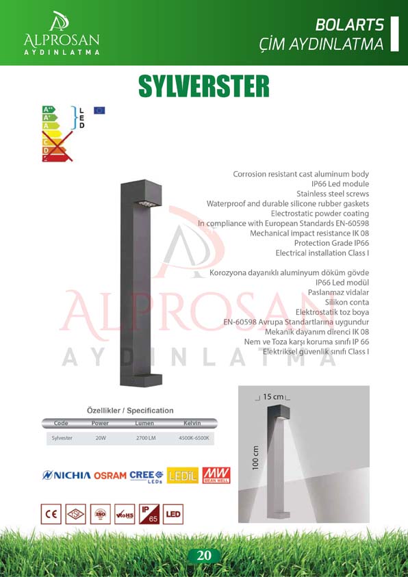 Bolart – Çim Aydınlatma