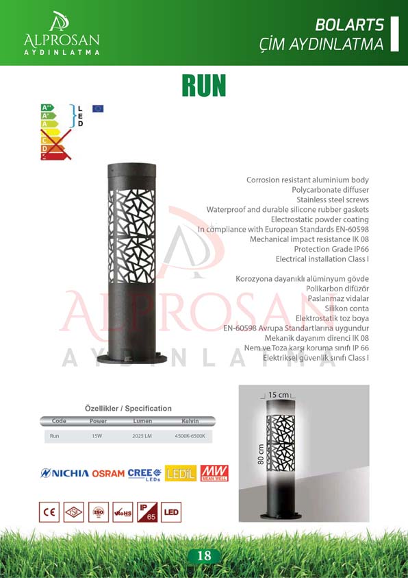 Bolart – Çim Aydınlatma