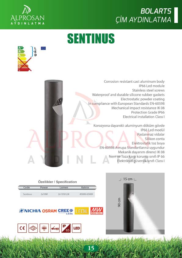 Bolart – Çim Aydınlatma