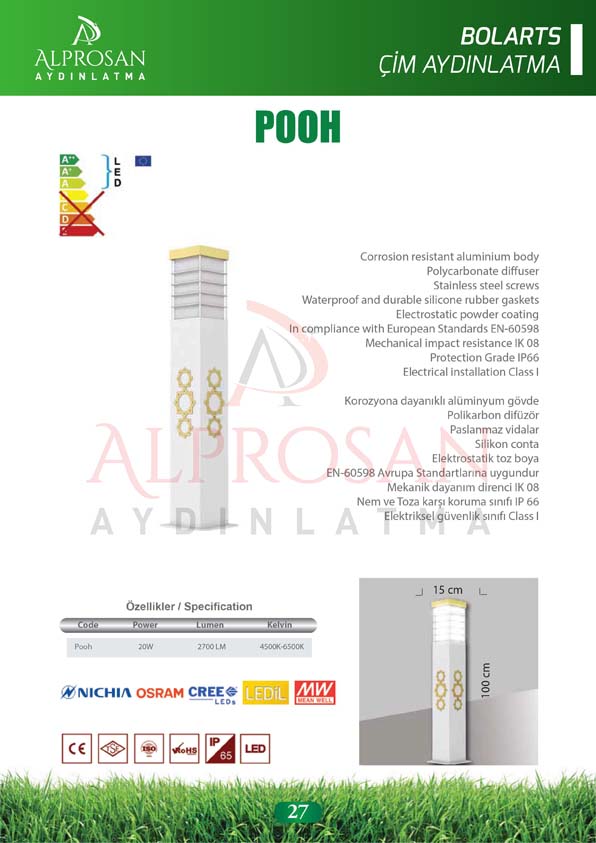 Bolart – Çim Aydınlatma