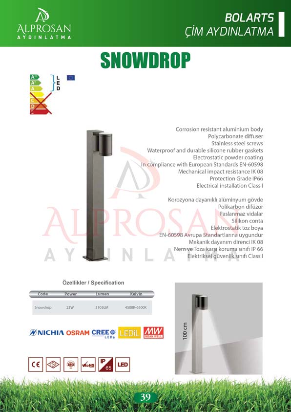 Bolart – Çim Aydınlatma