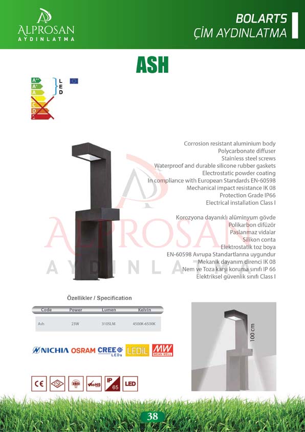Bolart – Çim Aydınlatma