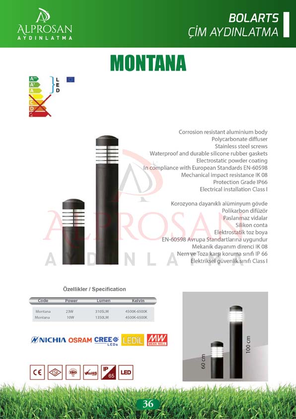 Bolart – Çim Aydınlatma