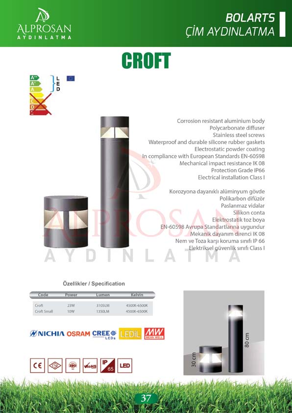 Bolart – Çim Aydınlatma