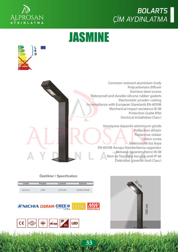 Bolart – Çim Aydınlatma